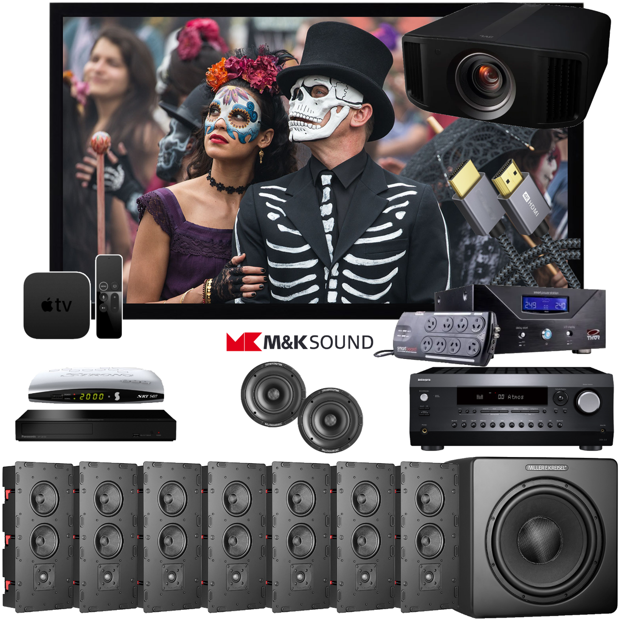 RIO Cinema M&K Spectre Pack 1 Home Theatre